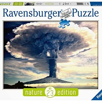 Ravensburger 170951 Etna Yanardağı 1000 Parça Puzzle