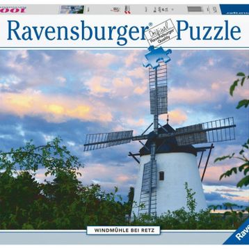 Ravensburger 171750 Yel Değirmeni 1000 Parça Puzzle