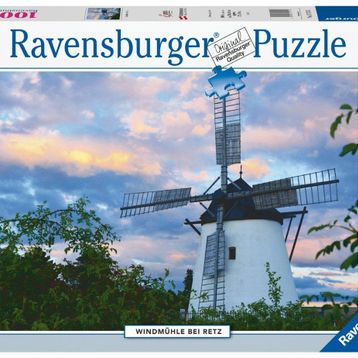 Ravensburger 171750 Yel Değirmeni 1000 Parça Puzzle