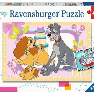 Ravensburger 2x24P WD Favori Hayvanlar Puzzle