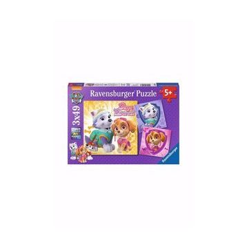 Ravensburger 3 Adet 49 Parçalı Paw Patrol Puzzle