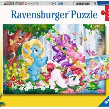 Ravensburger 50284 2x12 Parça Unicorn Puzzle