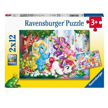 Ravensburger 50284 2x12 Parça Unicorn Puzzle