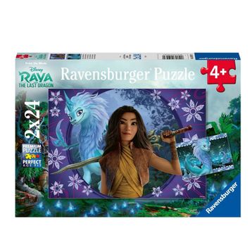 Ravensburger 50970 2x24 Parça WD Raya Çocuk Puzzle