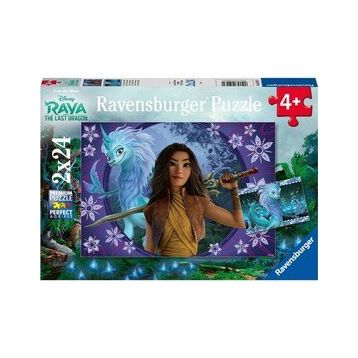 Ravensburger 50970 2x24 Parça WD Raya Çocuk Puzzle