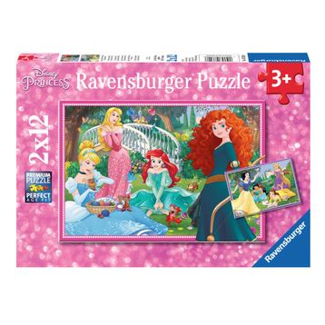 Ravensburger 76208 Wd Princess 2x12 Parça Puzzle