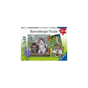 Ravensburger 80465 Tiger Babies 3x49 Parça Puzzle