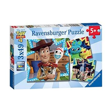 Ravensburger 80670 WD Toy Story 4 3x49 Parça Puzzle
