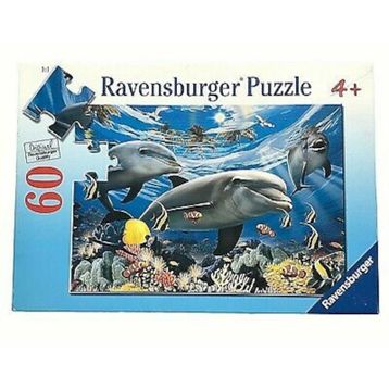 Ravensburger 95933 60 Parça Yunuslar Çocuk Puzzle