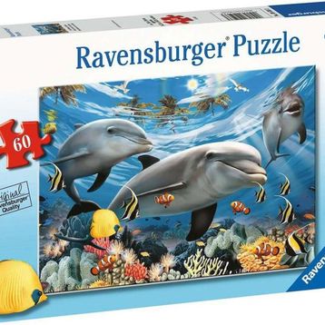 Ravensburger 95933 60 Parça Yunuslar Çocuk Puzzle