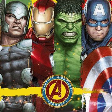 Ravensburger Avengers Kare 3X49 Parça Puzzle