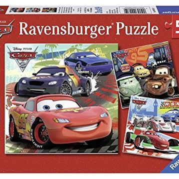 Ravensburger Cars 2 3 x 49 Parça Puzzle