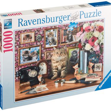 Ravensburger Cute Kitty 1000 Parça Puzzle