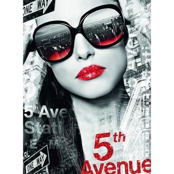 Ravensburger Glitter Mouth 500 Parça Simli Puzzle