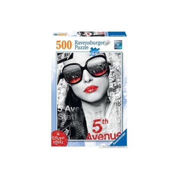 Ravensburger Glitter Mouth 500 Parça Simli Puzzle