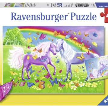 Ravensburger Gökkuşağı Atları 2x24 Parça Puzzle