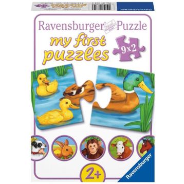 Ravensburger Hayvanlar 9x2 Parça Puzzle