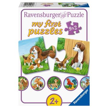 Ravensburger Hayvanlar 9x2 Parça Puzzle
