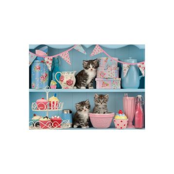 Ravensburger Kedi Yavruları ve Kekler 500 Parça Puzzle