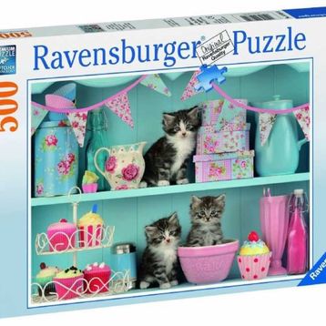 Ravensburger Kedi Yavruları ve Kekler 500 Parça Puzzle