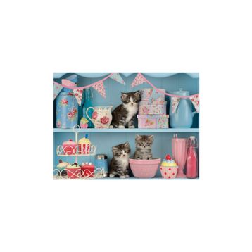 Ravensburger Kedi Yavruları ve Kekler 500 Parça Puzzle