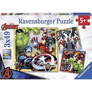 Ravensburger Minnie Mause Parta 3x49 Parça Puzzle