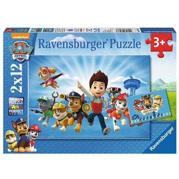 Ravensburger Paw Patrol-1 2x12 Parça Puzzle