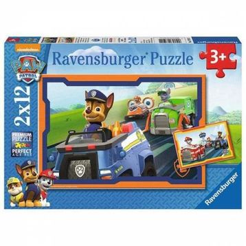 Ravensburger Paw Patrol-1 2x12 Parça Puzzle