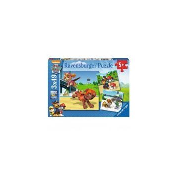 Ravensburger Paw Patrol 3x49 Parça Puzzle
