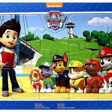 Ravensburger Paw Patrol Çerçeveli 15 Parça Puzzle