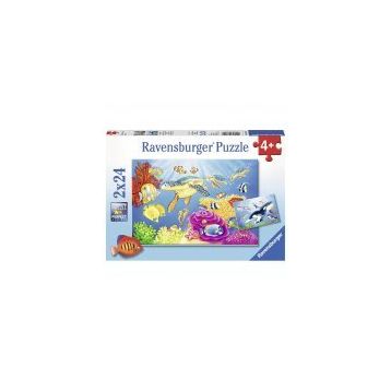 Ravensburger Under The Sea 2x24 Parça Puzzle