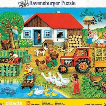 Ravensburger Was Büyük Çerçeveli 15 Parça Puzzle