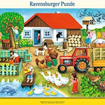 Ravensburger Was Büyük Çerçeveli 15 Parça Puzzle