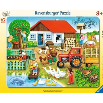 Ravensburger Was Büyük Çerçeveli 15 Parça Puzzle