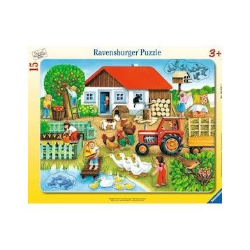 Ravensburger Was Büyük Çerçeveli 15 Parça Puzzle