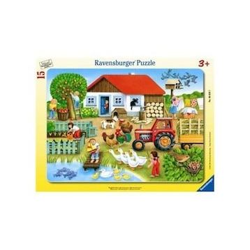 Ravensburger Was Büyük Çerçeveli 15 Parça Puzzle
