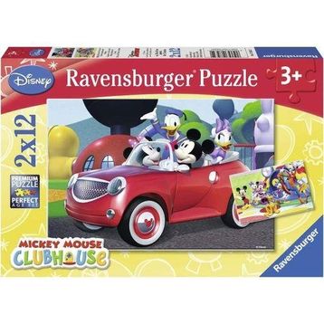 Ravensburger Wd Mickey Mousse 2x12 Parça 7565 Yapboz