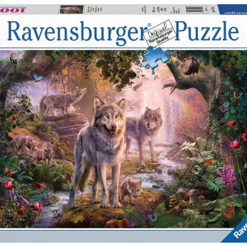 Ravensburger Wolf Family 1000 Parça Puzzle