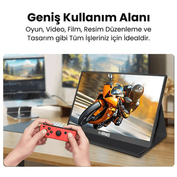 Raxius RXM6144 15.6 inç 144Hz 5ms Taşınabilir Monitör