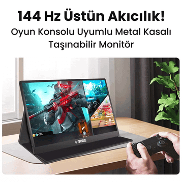 Raxius RXM6144 15.6 inç 144Hz 5ms Taşınabilir Monitör