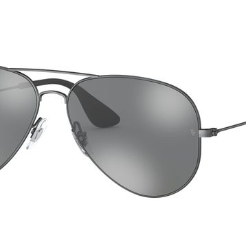 Ray-Ban 0RB3558 91396G 58 Gümüş Unisex Güneş Gözlüğü