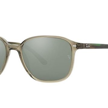 Ray-Ban 2193 66355C 51 Leonard Unisex Yeşil Köşeli Çerçeve Güneş Gözlüğü