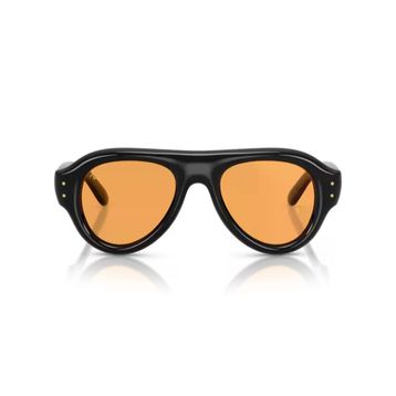Ray-Ban Aviator Puffer RB 4925 601/7 50 Siyah-Turuncu Unisex Güneş Gözlüğü