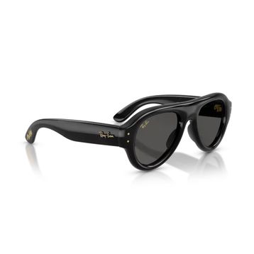 Ray-Ban Aviator Puffer RB 4925 601/87 52 Siyah Unisex Güneş Gözlüğü