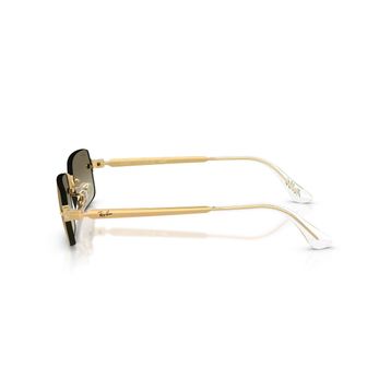 Ray-Ban By Asap Rocky RB 3928 001/7I 54 Gold-Brown Aynalı Güneş Gözlüğü