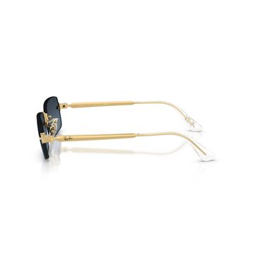 Ray-Ban By Asap Rocky RB 3928 001/S2 54 Gold-Blue Aynalı Güneş Gözlüğü