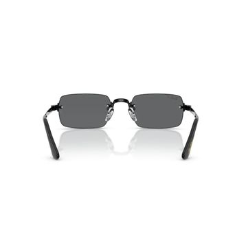Ray-Ban By Asap Rocky RB 3928 002/81 54 Black-Dark Grey Polarize Güneş Gözlüğü