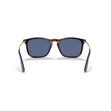Ray-Ban Chris RB 4187 639080 54 Havana-Blue Unisex Güneş Gözlüğü