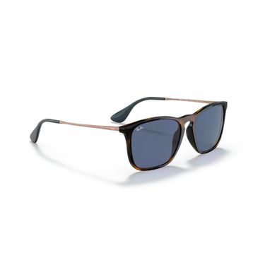 Ray-Ban Chris RB 4187 639080 54 Havana-Blue Unisex Güneş Gözlüğü