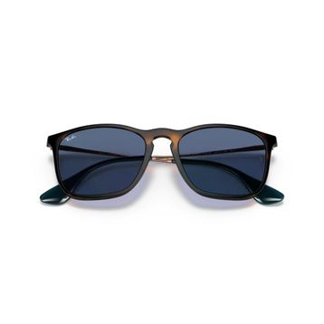 Ray-Ban Chris RB 4187 639080 54 Havana-Blue Unisex Güneş Gözlüğü